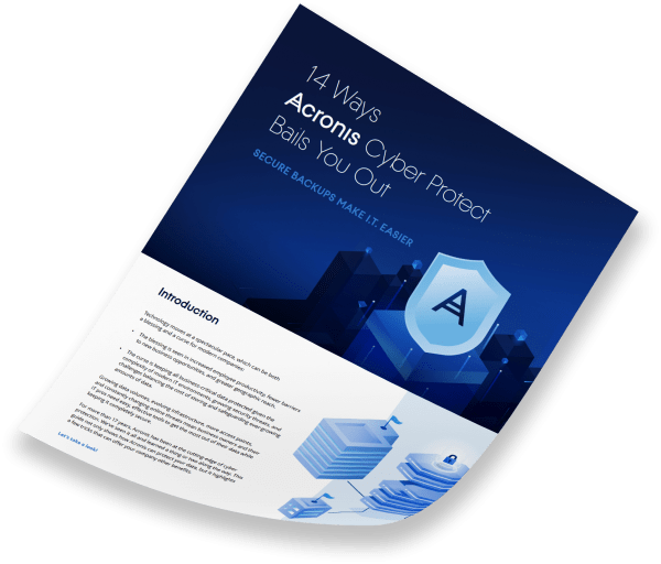 Whitepaper Acronis Cyber Protect Cloud